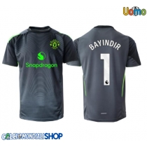 Maglie da calcio Manchester United Altay Bayindir #1 Portiere Seconda Maglia 2025-26 Manica Corta